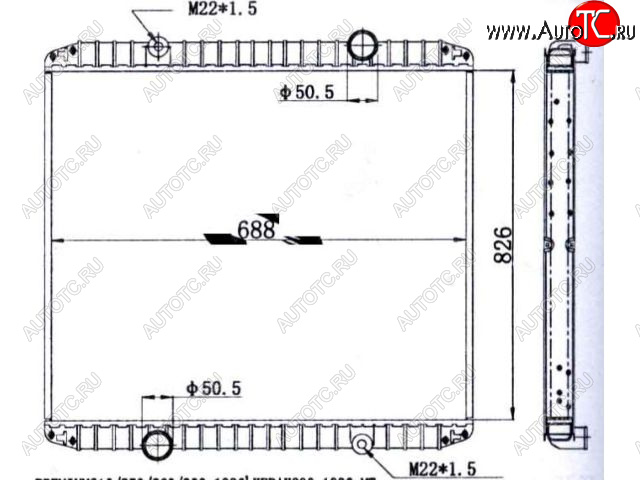 12 799 р. PREMIUM (826 x 688 mm) РАДИАТОР ОХЛАЖДЕН BODYPARTS rnpre96-911  с доставкой в г. Майкоп