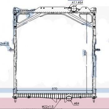 16 999 р. FHFM РАДИАТОР ОХЛАЖДЕН (см.каталог) BODYPARTS vv0fh02-910  с доставкой в г. Майкоп. Увеличить фотографию 1