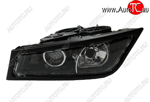 6 899 р. Противотуманная фара левая DEPO  Volvo FH  12 (2002-2012) 2-ое поколение (черная)  с доставкой в г. Майкоп