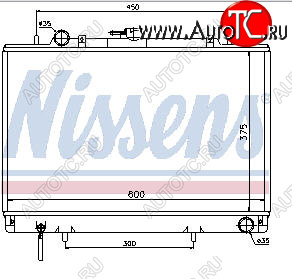 6 599 р. L200 (НЕ ТУРБО) РАДИАТОР ОХЛАЖДЕН MT 2.5 (дизель) BODYPARTS mb20096-910  с доставкой в г. Майкоп