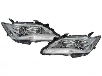 32 999 р. CAMRY ФАРА Л+П (КОМПЛЕКТ) ТЮНИНГ ЛИНЗОВАН (DEVIL EYES) С СВЕТЯЩ.СЕКЦИЯМИ РЕГ.МОТОР (EAGLE EYES) ВНУТРИ ХРОМ EAGLE EYES tycam11-004h-n  с доставкой в г. Майкоп. Увеличить фотографию 1