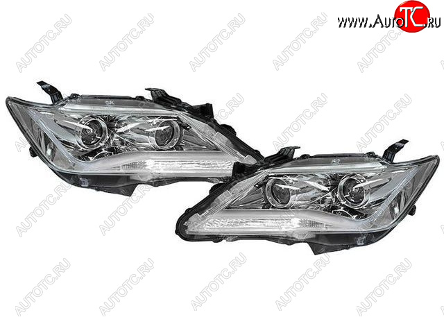 32 999 р. CAMRY ФАРА Л+П (КОМПЛЕКТ) ТЮНИНГ ЛИНЗОВАН (DEVIL EYES) С СВЕТЯЩ.СЕКЦИЯМИ РЕГ.МОТОР (EAGLE EYES) ВНУТРИ ХРОМ EAGLE EYES tycam11-004h-n  с доставкой в г. Майкоп