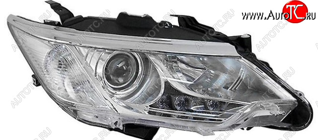 21 549 р. Правая фара (с электрокорректором, ксенон) BodyParts  Toyota Camry  XV55 (2014-2017) 1-ый рестайлинг  с доставкой в г. Майкоп