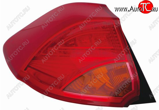 14 599 р. Левый фонарь (диодная) DEPO KIA Ceed 2 JD дорестайлинг, хэтчбэк (2012-2015)  с доставкой в г. Майкоп