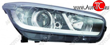 10 549 р. Правая фара (корректор) BODYPARTS KIA Ceed 2 JD дорестайлинг, хэтчбэк (2012-2015)  с доставкой в г. Майкоп