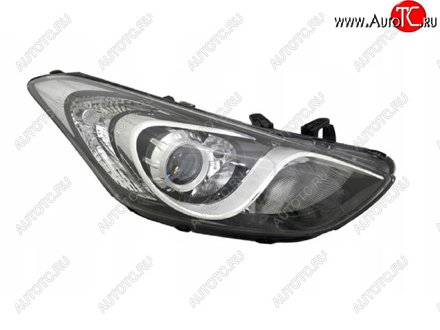 16 599 р. Правая фара (с электрокорректором, линзован) BodyParts Hyundai I30 2 GD дорестайлинг, хэтчбэк 5 дв. (2011-2015)  с доставкой в г. Майкоп