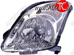 8 599 р. Левая фара (под корректор) DEPO  Suzuki Swift  ZC (2003-2008) дорестайлинг, хэтчбэк 5 дв.  с доставкой в г. Майкоп
