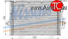 4 299 р. MONDEO (COUGAR 99-) КОНДЕНСАТОР КОНДИЦ BODYPARTS fdmon97-931  с доставкой в г. Майкоп