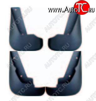 959 р. MONDEO БРЫЗГОВИК ПЕРЕДН КРЫЛА Л+П (КОМПЛЕКТ) + ЗАДН (4 шт) (Китай) BODYPARTS fdmon03-310-n  с доставкой в г. Майкоп