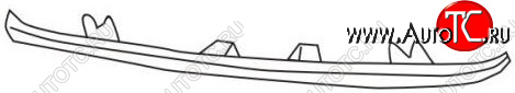 949 р. SIERRA ПЛАНКА-ФАРТУК ПОД РЕШЕТКУ (Тайвань) ЧЕРН API fdsie91-140b  с доставкой в г. Майкоп