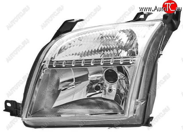 8 549 р. Левая фара (c электрокорректором) DEPO Ford Fusion 1 хэтчбэк дорестайлинг (2002-2005)  с доставкой в г. Майкоп