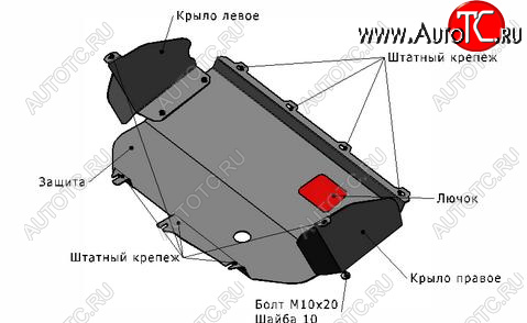 1 969 р. DUCATO ЗАЩИТА ПОДДОНА ДВИГАТЕЛЯ + КПП С , КРЕПЛЕН , СТАЛЬН BODYPARTS ftduc02-9f0  с доставкой в г. Майкоп