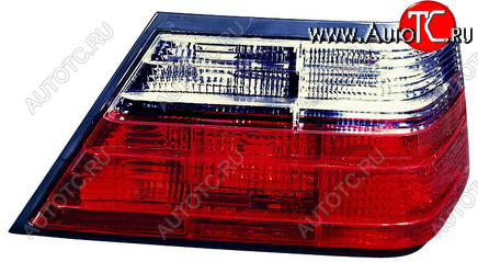 8 299 р. W124 ФОНАРЬ ЗАДН ВНЕШН Л+П (КОМПЛЕКТ) ТЮНИНГ ПРОЗРАЧ ХРУСТАЛ (DEPO) ТОНИР-КРАСН DEPO md12483-741tr-n  с доставкой в г. Майкоп