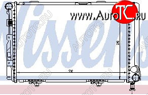 9 499 р. W124 РАДИАТОР ОХЛАЖДЕН (см.каталог) BODYPARTS md12485-912  с доставкой в г. Майкоп
