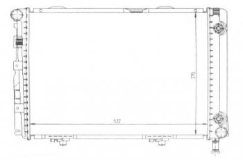 5 999 р. W124 РАДИАТОР ОХЛАЖДЕН BODYPARTS md12485-914  с доставкой в г. Майкоп. Увеличить фотографию 1
