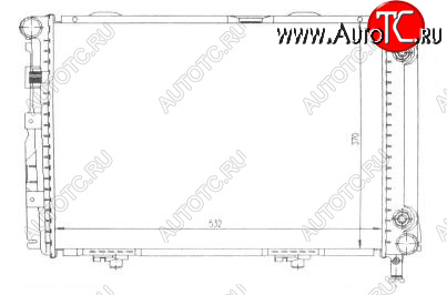 5 999 р. W124 РАДИАТОР ОХЛАЖДЕН BODYPARTS md12485-914  с доставкой в г. Майкоп