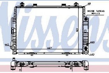 8 849 р. W140 РАДИАТОР ОХЛАЖДЕН (см.каталог) BODYPARTS md14090-911  с доставкой в г. Майкоп. Увеличить фотографию 1