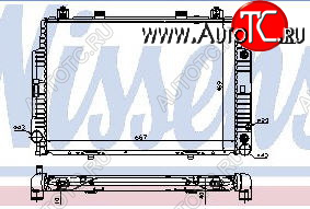 8 849 р. W140 РАДИАТОР ОХЛАЖДЕН (см.каталог) BODYPARTS md14090-911  с доставкой в г. Майкоп