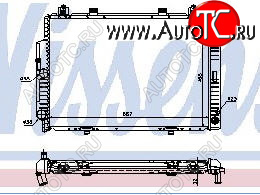 10 699 р. W140 РАДИАТОР ОХЛАЖДЕН (см.каталог) BODYPARTS md14091-911  с доставкой в г. Майкоп