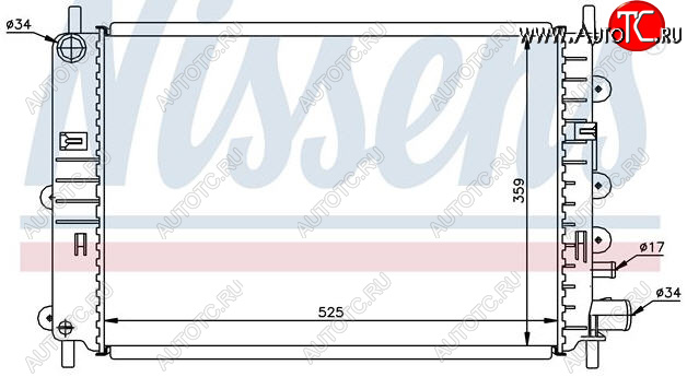 1 769 р. ESCORT (ESCORT 96-) РАДИАТОР ОХЛАЖДЕН (см.каталог) BODYPARTS fdesc90-914  с доставкой в г. Майкоп