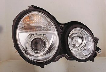 26 999 р. W210 ФАРА Л+П (КОМПЛЕКТ) ТЮНИНГ ДИЗАЙН (Е КЛАСС 2003) ЛИНЗОВАН (SONAR) ВНУТРИ ХРОМ SONAR md21000-005h-n  с доставкой в г. Майкоп. Увеличить фотографию 1