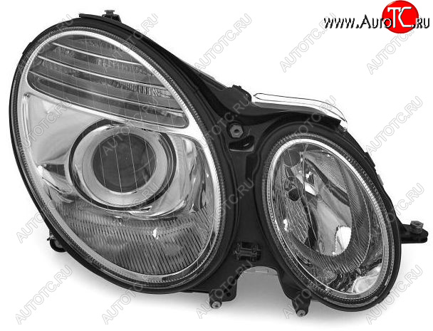 14 899 р. Правая фара (под корректор) DEPO  Mercedes-Benz E-Class  W211 (2006-2009) рестайлинг седан  с доставкой в г. Майкоп