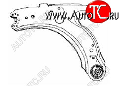 2 679 р. GOLF {Bora 98-Beetle 98-A3 96-Octavia 96-Toledo 99-} РЫЧАГ ПЕРЕДН ПОДВЕСКИ Л=П НИЖН (Тайвань) SH vwglf98-810-z  с доставкой в г. Майкоп