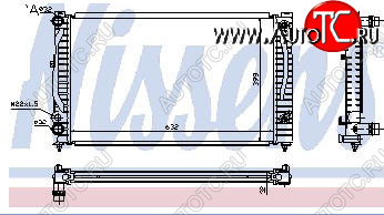 4 799 р. AUDI A4 (A6 97-PASSAT 96-) РАДИАТОР ОХЛАЖДЕН (см.каталог) BODYPARTS ai0a496-914  с доставкой в г. Майкоп