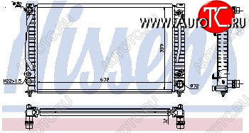 3 999 р. AUDI A4 (A6 97-PASSAT 96-) РАДИАТОР ОХЛАЖДЕН (см.каталог) BODYPARTS ai0a496-916  с доставкой в г. Майкоп