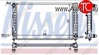 3 799 р. AUDI A4 (A6 97-04PASSAT 96-) РАДИАТОР ОХЛАЖДЕН (см.каталог) BODYPARTS ai0a496-917  с доставкой в г. Майкоп