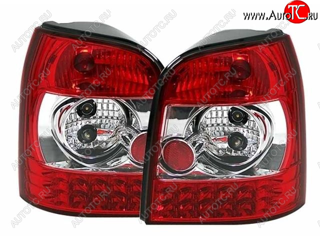 10 999 р. AUDI A4 {с сопротивл.} ФОНАРЬ ЗАДН ВНЕШН Л+П (КОМПЛЕКТ) (УНИВЕРСАЛ) ТЮНИНГ С ДИОД (SONAR) КРАСН-XРОМ SONAR ai0a494-74brh-n  с доставкой в г. Майкоп