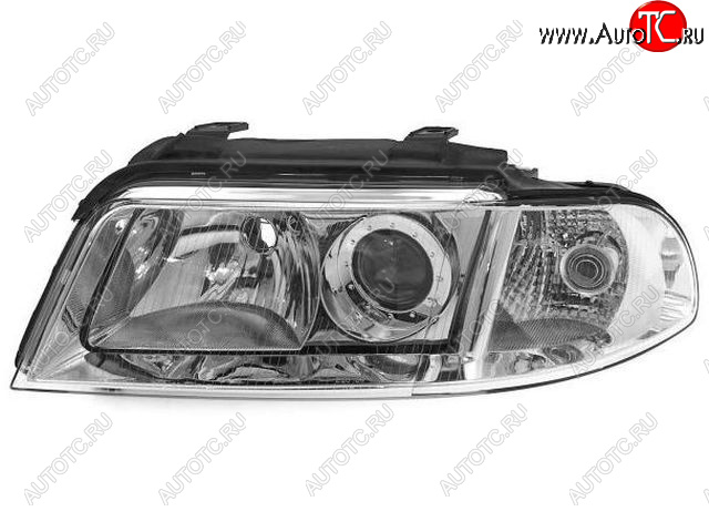 9 349 р. Левая фара (под корректор) DEPO  Audi A4  B5 8D2 седан (1999-2001) 2-ой рестайлинг  с доставкой в г. Майкоп