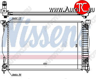 7 249 р. AUDI A4 РАДИАТОР ОХЛАЖДЕН (см.каталог) BODYPARTS ai0a401-913  с доставкой в г. Майкоп