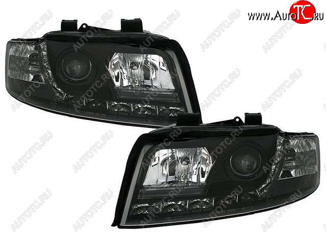 27 999 р. AUDI A4 ФАРА Л+П (КОМПЛЕКТ) ТЮНИНГ ЛИНЗОВАН (DEVIL EYES) +- ПКОРРЕКТОР (SONAR) ВНУТРИ ЧЕРН SONAR ai0a401-004b-n  с доставкой в г. Майкоп