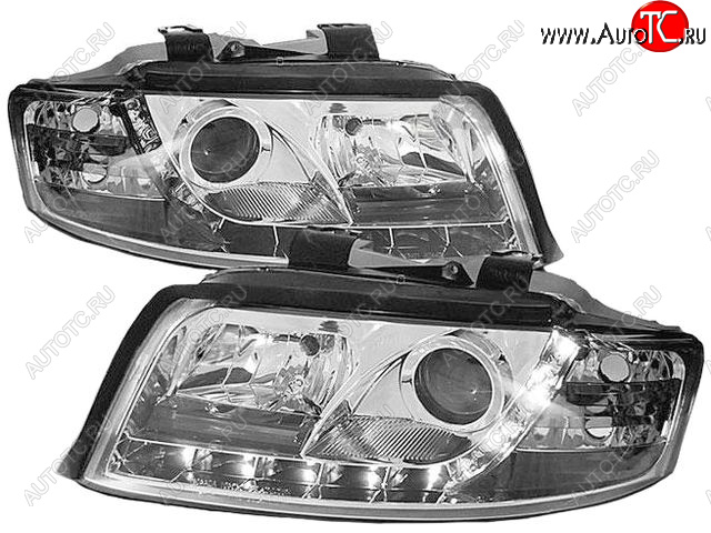 29 999 р. AUDI A4 ФАРА Л+П (КОМПЛЕКТ) ТЮНИНГ ЛИНЗОВАН (DEVIL EYES) +- ПКОРРЕКТОР (SONAR) ВНУТРИ ХРОМ SONAR ai0a401-003h-n  с доставкой в г. Майкоп