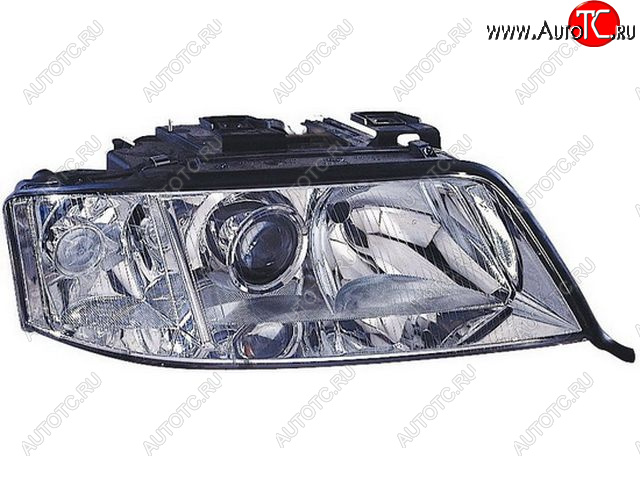 9 499 р. Правая фара (под корректор) DEPO Audi A6 C5 дорестайлинг, седан (1997-2001)  с доставкой в г. Майкоп