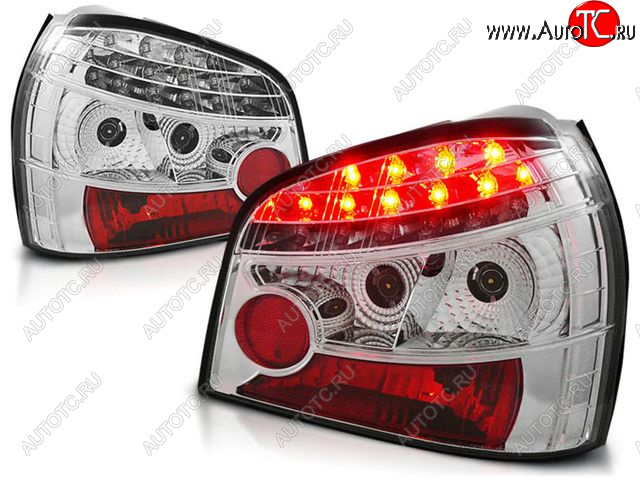 11 699 р. AUDI A3 ФОНАРЬ ЗАДН ВНЕШН Л+П (КОМПЛЕКТ) ТЮНИНГ ПРОЗРАЧ ДИОД (SONAR) ВНУТРИ ХРОМ SONAR ai0a396-741h-n  с доставкой в г. Майкоп
