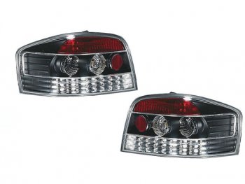 11 699 р. AUDI A3 ФОНАРЬ ЗАДН ВНЕШН Л+П (КОМПЛЕКТ) (3 дв) ТЮНИНГ (SONAR) ВНУТРИ ХРОМ-ЧЕРН SONAR ai0a304-740hb-n  с доставкой в г. Майкоп. Увеличить фотографию 1