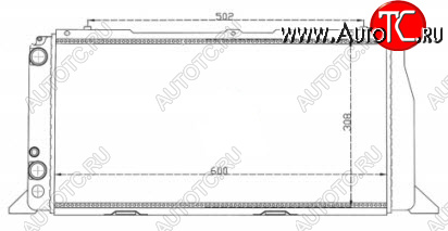 2 799 р. AUDI 80 РАДИАТОР ОХЛАЖДЕН (см.каталог) BODYPARTS ai08087-914  с доставкой в г. Майкоп