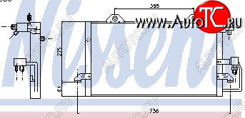 8 399 р. AUDI 80 КОНДЕНСАТОР КОНДИЦ (см.каталог) BODYPARTS ai08092-931  с доставкой в г. Майкоп