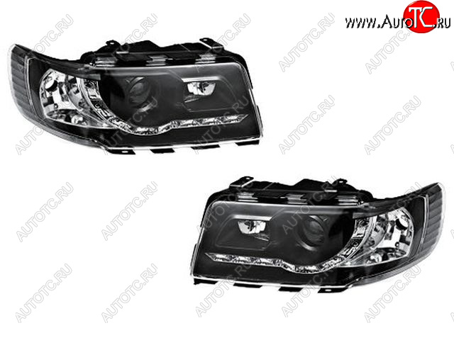 29 949 р. AUDI 100 ФАРА Л+П (КОМПЛЕКТ) ТЮНИНГ (DEVIL EYES) ЛИНЗОВАН , ЛИТОЙ УК.ПОВОР (JUNYAN) ВНУТРИ ЧЕРН JUNYAN ai10091-002b-n  с доставкой в г. Майкоп
