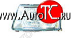 2 349 р. Левая фара BODYPARTS Audi 100 C3 седан дорестайлинг (1982-1987)  с доставкой в г. Майкоп