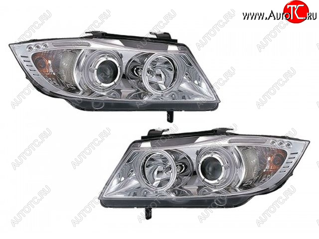 33 999 р. E90 ФАРА Л+П (КОМПЛЕКТ) ТЮНИНГ ЛИНЗОВАН С 2 CCFL СВЕТЯЩ ОБОДК С РЕГ.МОТОР (EAGLE EYES) ВНУТРИ ХРОМ EAGLE EYES bme9004-006h-n  с доставкой в г. Майкоп