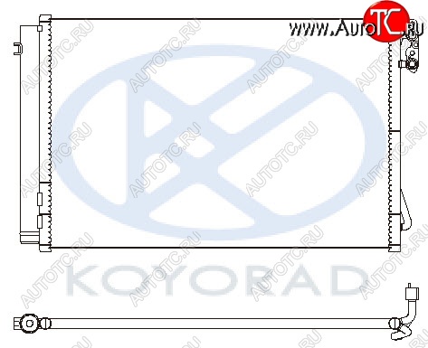 5 549 р. E90 КОНДЕНСАТОР КОНДИЦ (KOYO) KOYORAD bme9004-932  с доставкой в г. Майкоп