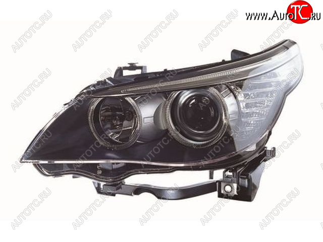 23 749 р. Левая фара (c электрокорректором) DEPO  BMW 5 серия  E60 (2003-2007) седан дорестайлинг  с доставкой в г. Майкоп