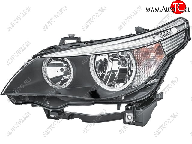 21 349 р. Левая фара (c электрокорректором) DEPO BMW 5 серия E60 седан дорестайлинг (2003-2007) (диодная)  с доставкой в г. Майкоп