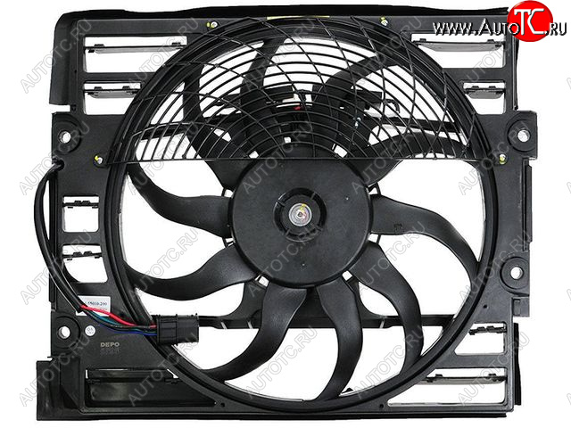 11 999 р. E38 МОТОР+ВЕНТИЛЯТОР КОНДЕНС КОНД С КОРПУС (Тайвань) BODYPARTS bme3895-940  с доставкой в г. Майкоп