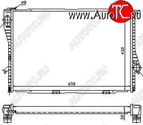 11 799 р. E38 {E39 98-} РАДИАТОР ОХЛАЖДЕН (NISSENS) (AVA) (см.каталог) NISSENS bme3894-912  с доставкой в г. Майкоп