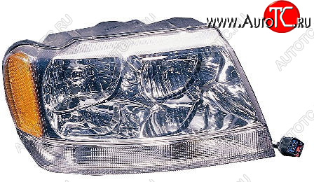 7 499 р. Правая фара DEPO  Jeep Grand Cherokee  WJ (1998-2005)  с доставкой в г. Майкоп