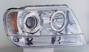 24 849 р. GR CHEROKEE ФАРА Л+П (КОМПЛЕКТ) ТЮНИНГ ЛИНЗОВАН С 2 СВЕТЯЩ ОБОДК (SONAR) ВНУТРИ ХРОМ SONAR jpgch99-003h-n  с доставкой в г. Майкоп. Увеличить фотографию 1